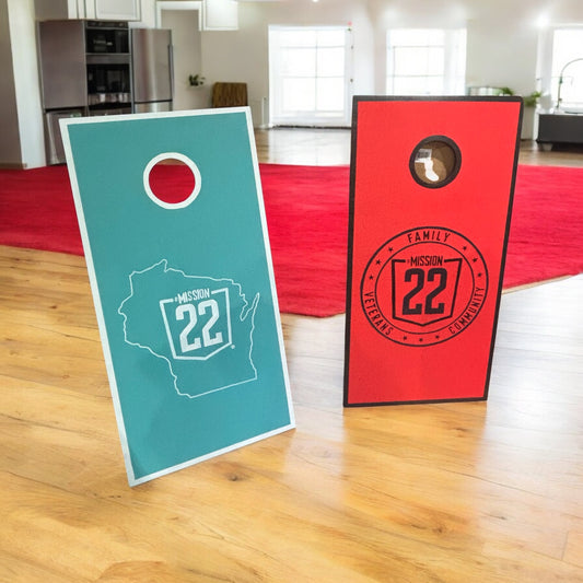 Mission 22 Cornhole Boards