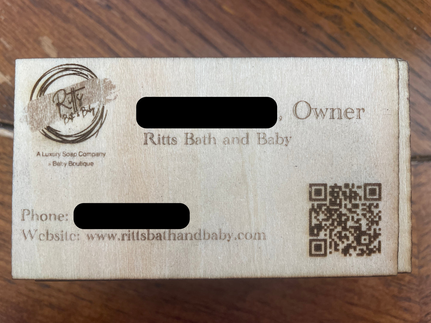 Wooden Business Cards