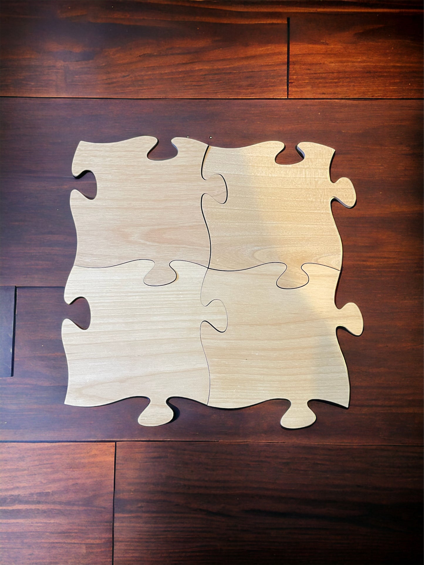 Puzzle Piece Coasters